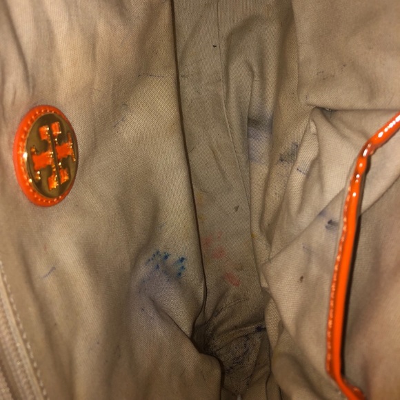 Tory Burch Tote Orange - Picture 3 of 4